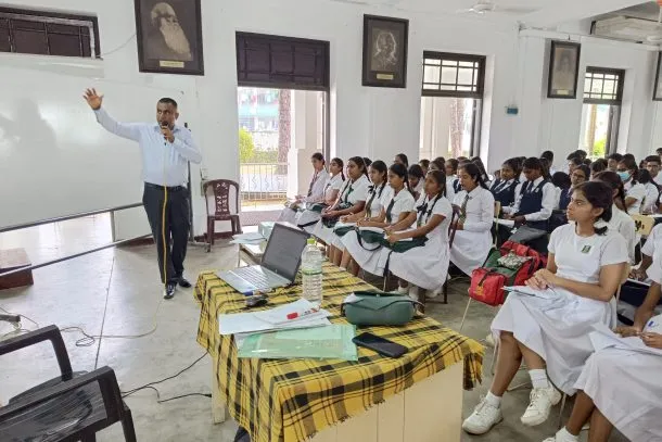 Dr. Upanith as a resource person to conduct a workshop for students preparing for the GCE A/L examination in Information and Communication Technology (ICT) under the technology stream