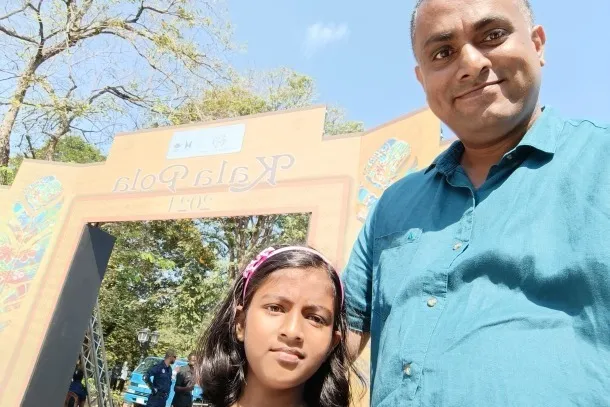 Dr.Upanith is visiting Kala Pola 2024
